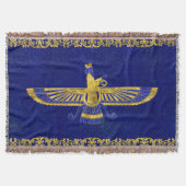 Farohar - faravahar - Fravashi Deken (Voorkant)