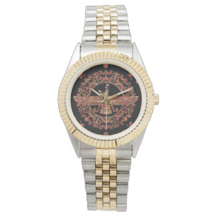 Farohar - Faravahar - Fravashi Marble en Gold Horloge