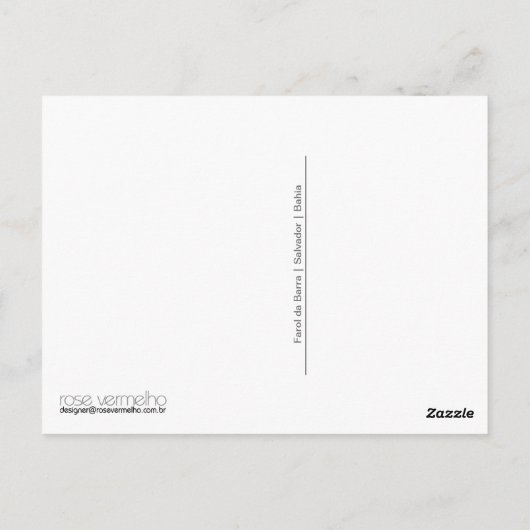 Farol da Barra Briefkaart (Achterkant)