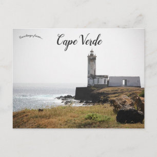 Farol de D Maria Pia Cape Verde Briefkaart
