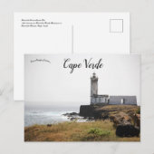 Farol de D Maria Pia Kaapverdië Briefkaart (Voorkant / Achterkant)