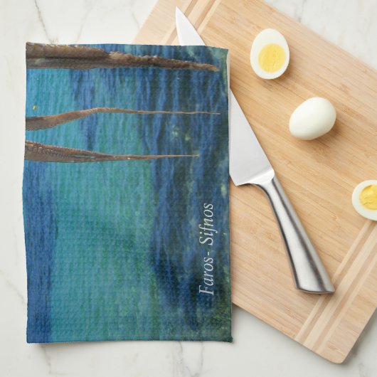 Faros- Sifnos Theedoek (Quarter Fold)