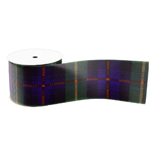 Farquarson clan Pset Scottish tartan Grosgrain Lint