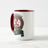 Farquharson Clan Badge Combo 15oz Mok (Voorkant links)