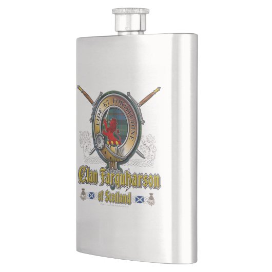 Farquharson Clan Badge Flacon (Links)