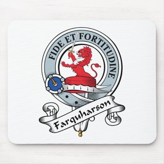 Farquharson Clan Badge Muismat (Voorkant)
