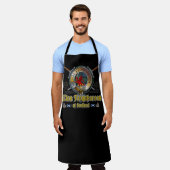 Farquharson Clan Badge Schort (Gedragen)