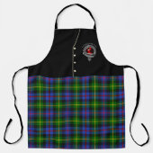 Farquharson Clan Badge & Tartan Kilt Schort (Voorkant)