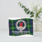 Farquharson Clan Briefkaart (Staand voorkant)