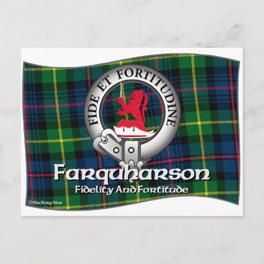 Farquharson Clan Briefkaart (Voorkant)
