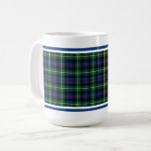 Farquharson Clan Tartan Koffiemok (Voorkant links)