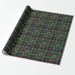 Farquharson Schotse Clan Tartan & Crest Cadeaupapier