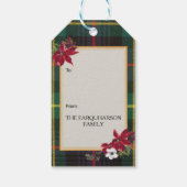 Farquharson Schotse Clan Tartan & Wapen Cadeaulabel (Achterkant)