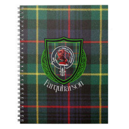 Farquharson Schotse Clan Tartan & Wapen Notitieboek