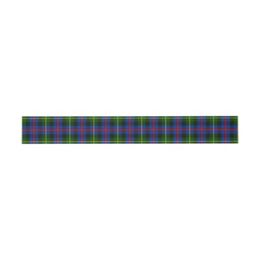 Farquharson Schotse Tartan Belly Band Uitnodigingen Wikkel (Vlak)