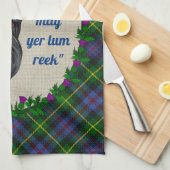 Farquharson Scottie Dog Kitchen Towel Theedoek (Quarter Fold)