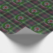 Farquharson Scottish Clan Tartan & Crest Cadeaupapier (Hoek)
