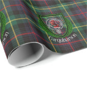 Farquharson Scottish Clan Tartan & Crest Cadeaupapier (Rol Hoek)