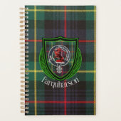 Farquharson Scottish Clan Tartan & Crest Planner (Voorkant)