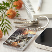 Farquharson - Silence of the Snow, fine art Sleutelhanger (Voorkant Rechts)