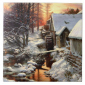 Farquharson - Stilte van de Sneeuw Tegeltje (Voorkant)