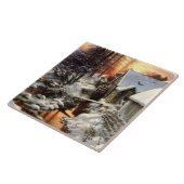 Farquharson - Stilte van de Sneeuw Tegeltje (Zijkant)