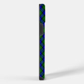 Farquharson tartan blauw groen ruit iPhone hoesje (Rechterkant)