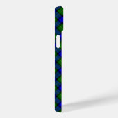 Farquharson tartan blue green plaid Case-Mate iPhone case (Achterkant / Rechts)