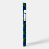 Farquharson tartan blue green plaid Case-Mate iPhone case (Achterkant / Links)