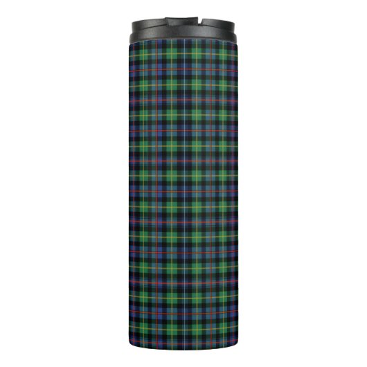 Farquharson Tartan met de achternaam Thermosbeker (Achterkant)