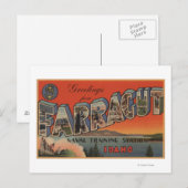 Farragut, Idaho - Grote letterscènes Briefkaart (Voorkant / Achterkant)