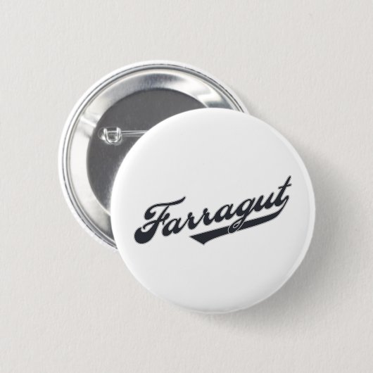 Farragut Ronde Button 5,7 Cm (Voorkant /achterkant)