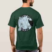 Farrah - Blauw - Donker T-shirt (Achterkant)