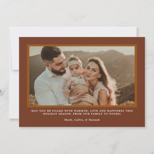 FARRAH Retro 70's Merry Vibes Arch Kaart (Achterkant)