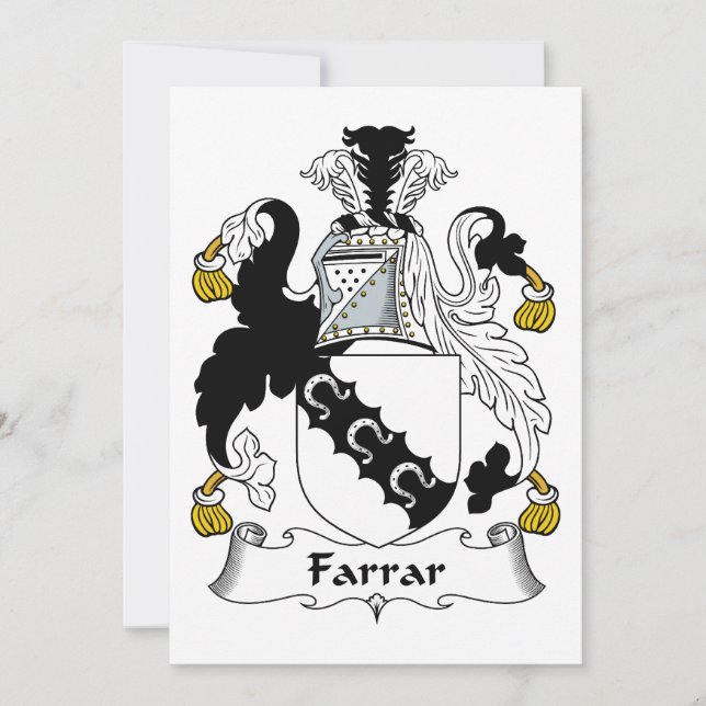 Farrar Family Crest (Voorkant)