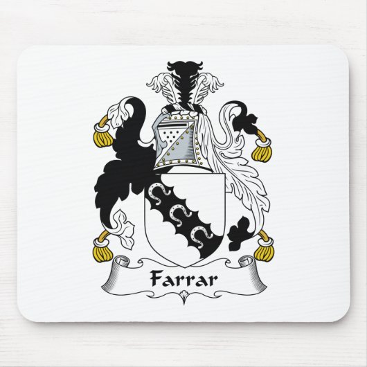 Farrar Family Crest Muismat (Voorkant)