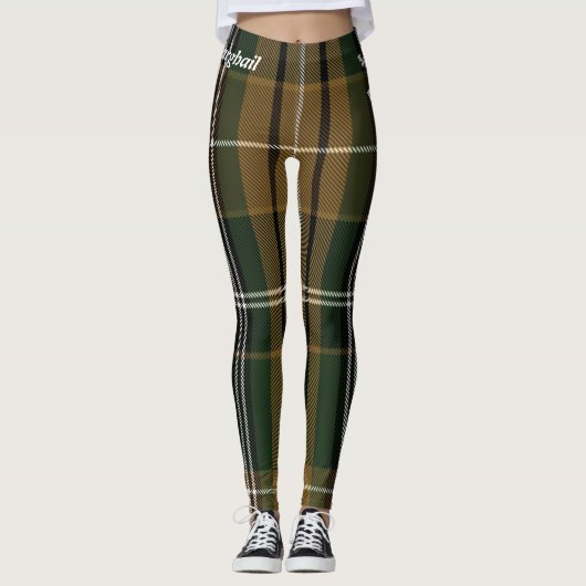  Farrell Clan van de Ierse Leggings (Voorkant)