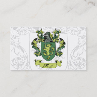 Farrell Family Crest Visitekaartjes