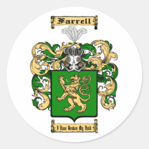 Farrell Ronde Sticker
