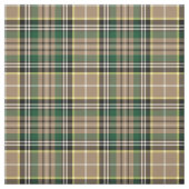 Farrell Tartan Pattern Tan Irish Pset Stof (Swatch)