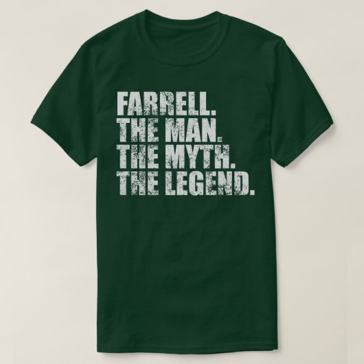 FarrellFarrell Achternaam Farrell T-shirt (Design voorkant)