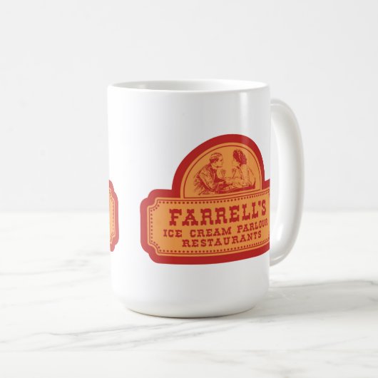 Farrell's ijskap Cream Parlor of Illinois Koffiemok (Voorkant rechts)