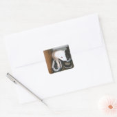 Farret en de schoen vierkante sticker (Envelop)