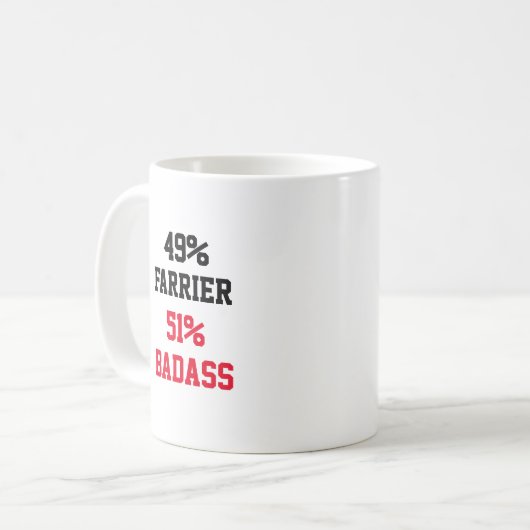 Farrier Badass Koffiemok (Voorkant links)