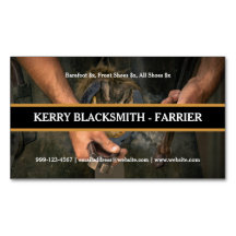 Farrier Blacksmith Horseshoeing Trimming Foto