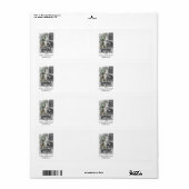 Farrier Blacksmith met Anvil Etiket (Full Sheet)