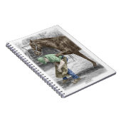 Farrier Blacksmith Shoeing Horse Notitieboek (Rechterzijde)