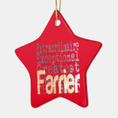 Farrier Extraordinaire Keramisch Ornament (Links)