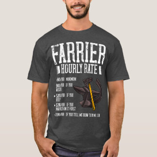 Farrier Hoefijzer Cadehoed Tools T-shirt