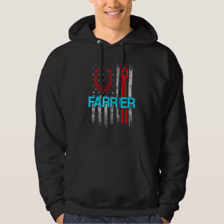 Farrier Hoefijzer Hoof Trimming Equine Schoenen 40 Hoodie